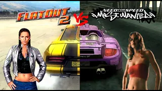 Need For Speed: Most Wanted проти FlatOut2! Кінцівка NFS та найдорожчі машини!