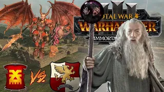 The GANDALF Empire Build | Empire vs Khorne - Total War Warhammer 3