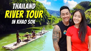 Thailand’s Best BAMBOO RAFTING Tour! (you can stay here too) 🇹🇭