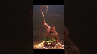 The Rock is gonna give you WHAT in MOANA