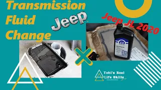 Jeep Wrangler JL 2020 | Automatic Transmission 850RE | Transmission Fluid Change | Lifetime Fluid