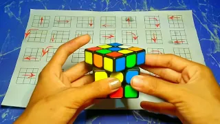 How to solve a Rubik's cube in just 1 minute | training day 15