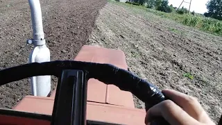 Культивация огорода трактором Т -25