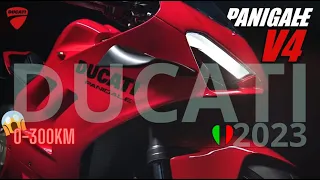 Ducati Panigale V4S 2023 Launch Control 0-300KM