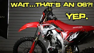 2006 Honda CRF450r Dirt Bike Rebuild - Restyle Upgrades - Mods - Build Ideas - TX Race Kit - CRF450