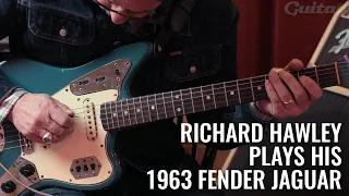 Richard Hawley plays his 1963 Fender Jaguar in Lake Placid Blue | Guitar.com