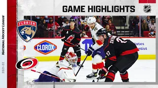 Panthers @ Hurricanes 2/16 | NHL Highlights 2022