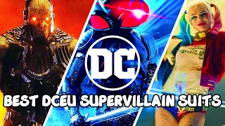 Every Super villain Suit In The DCEU Movies Ranked (Lex Luther, Harley Quinn, Darkseid)