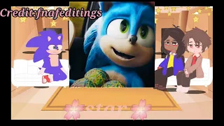 Past sonic movie react to there future 1/!?