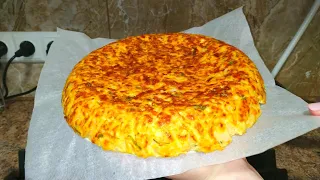 Обожаю Такую Запеканку из Капусты с Курицей на Сковороде! Это так ВКУСНО! Запеканка без муки!