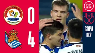 RESUMEN | CF Panadería Pulido San Mateo 0-4 Real Sociedad | Copa de SM El Rey | Primera eliminatoria