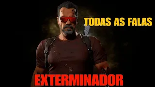 MORTAL KOMBAT 11 ULTIMATE TODAS AS FALAS DO EXTERMINADOR (DUBLADO PT-BR)