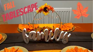 Thanksgiving Table Decorations | Table Decoration Ideas | Tablescape Ideas | Autumn/Fall Tablescape