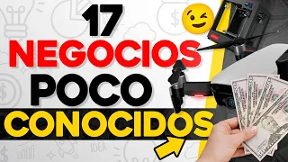 NEGOCIOS Poco Conocidos que Dejan DINERO | Ideas de Negocios SIN Competencia