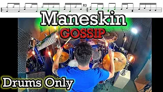 Drums Only - GOSSIP - Maneskin