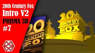 20TH CENTURY FOX INTRO V2 ( PRISMA 3D ) / TIMELAPSE