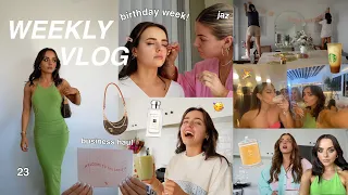 WEEKLY VLOG | BDAY WEEK!  JAZ DOES MY MAKEUP | NEW HAIR | SHOPPING | AMAROSO HAUL | Conagh Kathleen