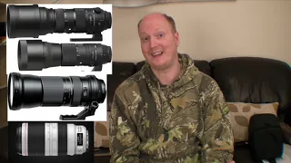 Canon 100-400 II L IS VS 150-600mm superzooms