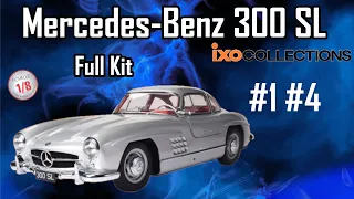 Montez la Mercedes-Benz 300 SL 1/8 Full Kit @IXOCOLLECTIONS  1/4