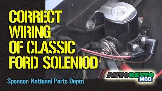 1964 to 1970 Ford Solenoid Wiring Episode 245 Autorestomod