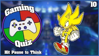 Gaming Quiz #10 - Sonic the Hedgehog - Pause to Think #shorts