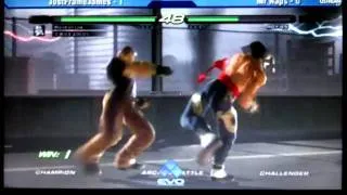 EVO 2011 Tekken 6 Top 8 Finals JustFrameJames vs Mr. Naps