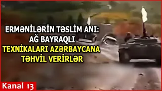 Ağ bayraq sancılmış texnikaları AZƏRBAYCANA GƏTİRİRLƏR