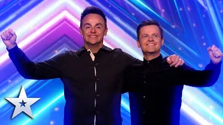 Ant & Dec IMPERSONATE David, Simon, Alesha & Amanda! | Auditions | BGT 2022