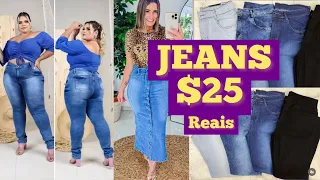 ACHEI NO BRÁS-JEANS FEMININO E PLUS SIZE.MASCULINO COM PEÇAS A PARTIR DE $25 REAIS DIRETO DA FÁBRICA