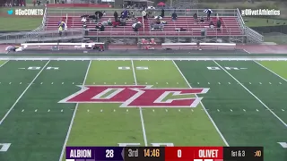 Olivet College football vs. Albion