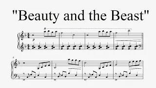 "Beauty and the Beast" - Disney (Piano Cover)