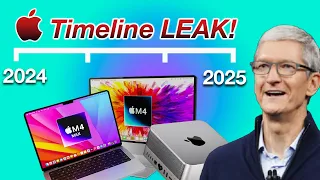 M4 MacBooks Release Date - M4 LAUNCH TIMELINE LEAKED!