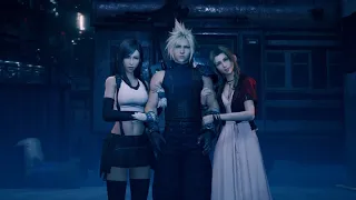 Tifa so scared, man. Too cute [Final Fantasy 7 Remake]