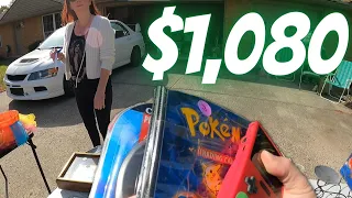 We Turned Yard Sale Junk into a Thousand Dollars