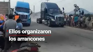 Identifican a organizadores de arrancones de tráileres en Hidalgo donde murieron 3 personas