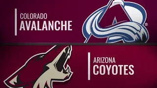 Avalanche vs Coyotes   Dec 22,  2018