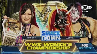 Iyo Sky Vs Asuka: Campeonato De WWE - SmackDown Español Latino: 22/09/2023