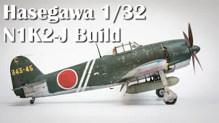 Hasegawa 1/32 Kawanishi N1K2-J Shiden Kai