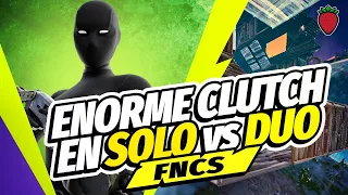 COMMENT GAGNER EN SOLO VS DUO SUR FORTNITE ? IL SE QUALIFIE EN GRANDE FINALE FNCS EN SOLO - CLUTCH !