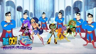 Teen Titans Go! & DC Super Hero Girls: Mayhem In The Multiverse - SHG vs. The Robots Superman