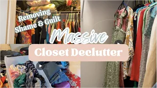 Massive Closet Declutter / Getting Rid of 80% of my Clothes