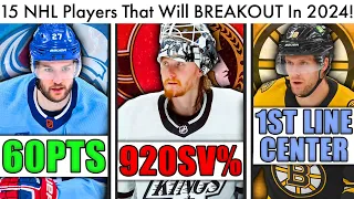These 15 NHL Players Will BREAKOUT In 2023-24! (Hockey Season/Playoff Predictions & Sens News Today)