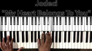 Jodeci "My Heart Belongs To You" Piano Tutorial