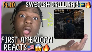 Z.E - GFLOW | Z.E - BOOMERANG| AMERICAN REACTS to SWEDISH RAP! Pt.10