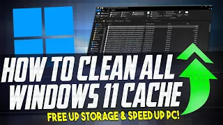 🔧 How to CLEAR All Cache in Windows 11 to Improve Performance & Speed Up ANY PC!