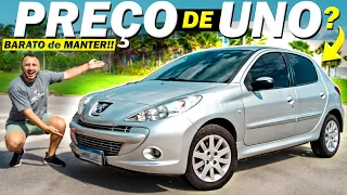 UM CARRO BOM e SUPER IGNORADO e MUITO BARATO 😱 PEUGEOT 207