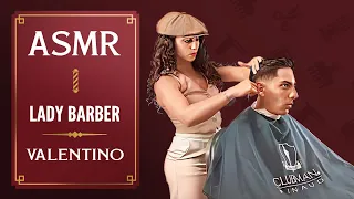 ASMR 💈 LADY BARBER “VALENTINO”