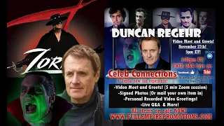 Duncan Regehr Digital Fan Event! November 27th - 4pm ET!