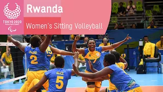 🇷🇼 Rwanda Wins Their First Ever Women's Sitting Volleyball Match! | Tokyo 2020 Paralympic Games