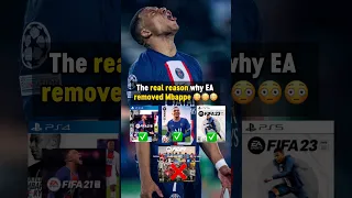 WHY EA removed Mbappe as FIFA/EAFC cover star 😳 #football